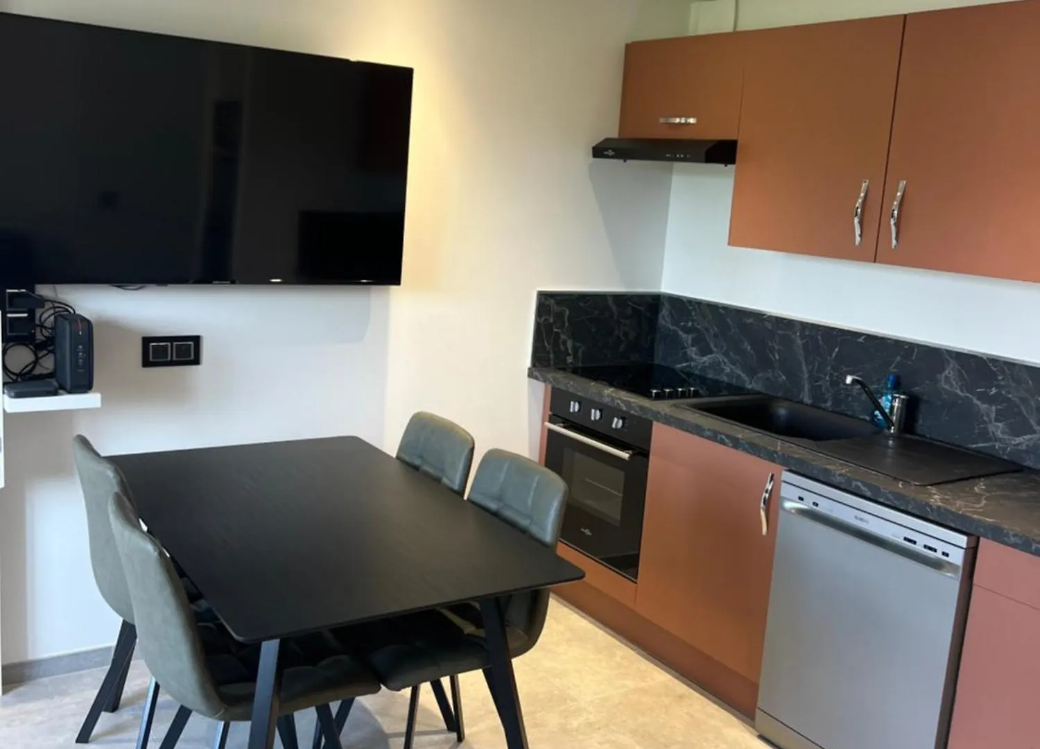 شقة Appartement T2, Neuf, Climatise Avec Terrrasse إيكس ليه با فرنسا